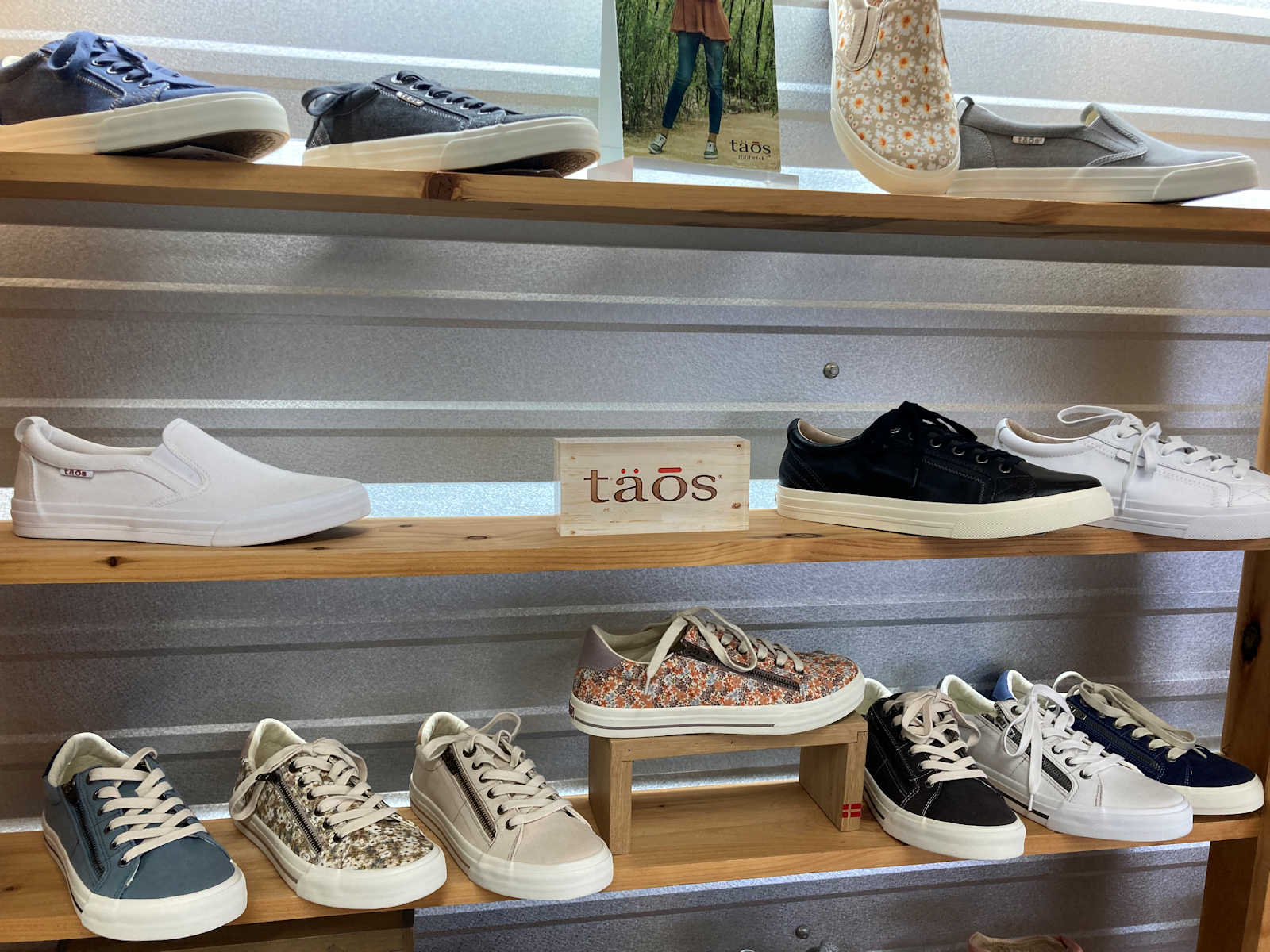 Display of Taos Women's Shoes